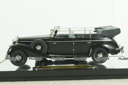 Mercedes 770 "Grosser Mercedes" Offener Tourenwagen 1938, black, PM43700, Signature Model 1:43