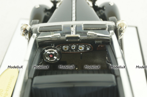 Mercedes 770 "Grosser Mercedes" Offener Tourenwagen 1938, black, PM43700, Signature Model 1:43