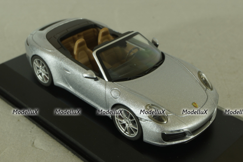 Porsche 911 (991) Carrera S Cabriolet, silver, WAP0201260G, Herpa 1:43