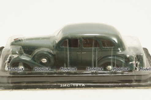 Зис-101А, зеленый, Автолегенды СССР №22, 1:43