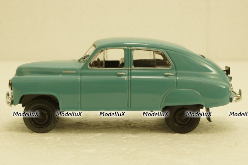 Газ-М72, голубой, Автолегенды СССР №28, 1:43 Уценка!