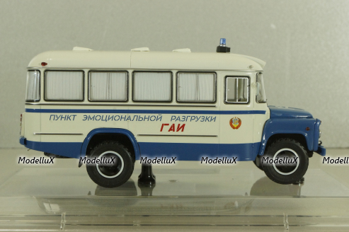 Кавз-685М, автобус ГАИ "Пункт Эмоциональной Разгрузки"  1978 г., 168511, Dip Models 1:43