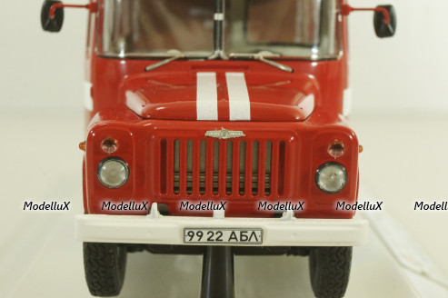 Кавз-685М, пожарный автобус АГДЗС г. Барнаул 1985 г., 168508, Dip Models 1:43