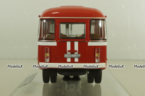 Кавз-685М, пожарный автобус КПП ГДЗС г. Старая Русса 2005 г., 168509, Dip Models 1:43