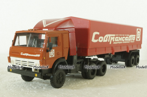 Камаз-5410 с полуприцепом Совтрансавто, Арек 1:43