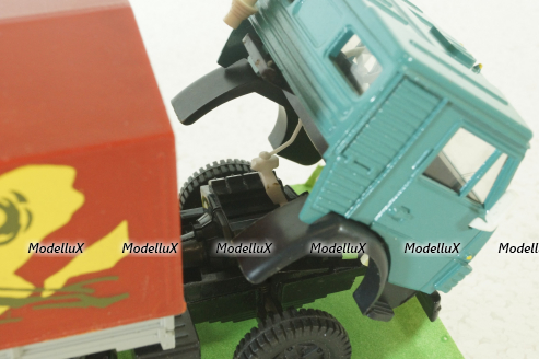 Камаз-53212, борт с тентом Caravan, декабрь 89г., Арек 1:43