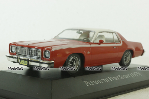 Plymouth Fury Sport 1975, American Cars №83, 1:43 