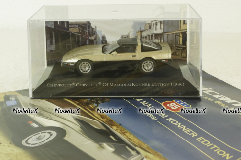 Chevrolet Corvette C4 Malcolm Konner, American Cars №95 1:43