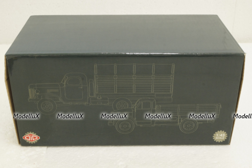 Зис-151 бортовой  с тентом, 1951г, зеленый, 115101, DiP Models 1:43
