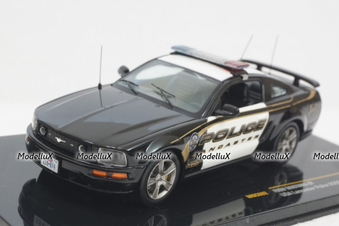 Ford Mustang GT, USA Lancaster Police 2005, MOC082, IXO 1:43