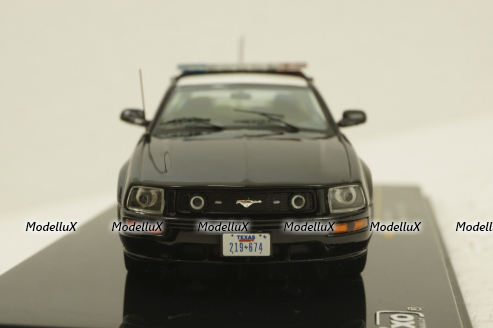 Ford Mustang GT, USA Lancaster Police 2005, MOC082, IXO 1:43