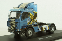 Scania 143M 1990 the griffin, blue, Truck Tuning Collection #4, Hachette 1:43 (Без журнала!)