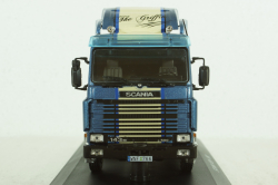Scania 143M 1990 the griffin, blue, Truck Tuning Collection #4, Hachette 1:43 (Без журнала!)