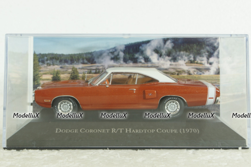 Dodge Coronet R/T Hardtop Coupe 1970, American Cars №115, 1:43 Без журнала!