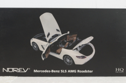 Mercedes SLS AMG Roadster R197 2009, white, 183491, Norev 1:18