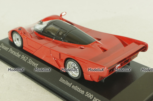 Dauer Porsche 962 GT, red, 943064003, Maxichamps 1:43