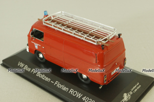 Volkswagen T2 Feuerwehr Boitzen, 3604608, IXO 1:43