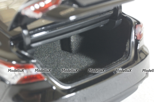 Toyota Camry (XV80) 8-generation, 2018 black, Paudi 1:18