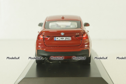 BMW X4 red, 80422348789, Herpa 1:43