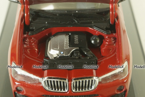 BMW X4 red, 80422348789, Herpa 1:43