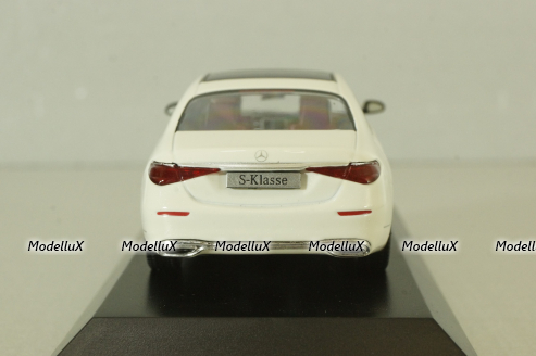 Mercedes S 500 (V223)  2020, white, B66960632, Herpa 1:43