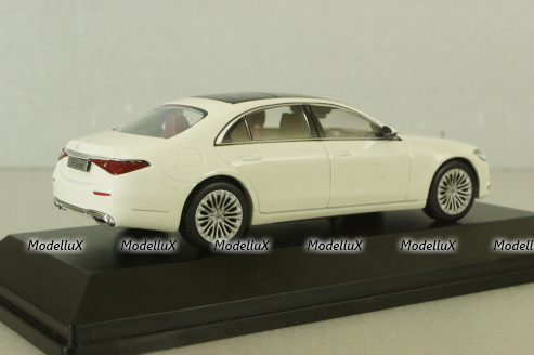 Mercedes S 500 (V223)  2020, white, B66960632, Herpa 1:43