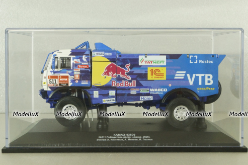 Камаз-43509 race track #511, Dakar rally 2020 A.Karginov/A.Mokeev/I.Leonov, ПАО Камаз 1:43 