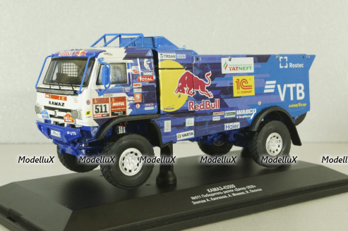Камаз-43509 race track #511, Dakar rally 2020 A.Karginov/A.Mokeev/I.Leonov, ПАО Камаз 1:43 