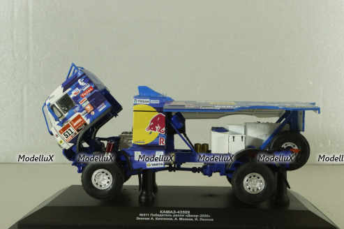Камаз-43509 race track #511, Dakar rally 2020 A.Karginov/A.Mokeev/I.Leonov, ПАО Камаз 1:43 