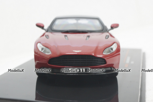 Aston Martin DB 11 (2016), metallic red, MOC296, Ixo 1:43
