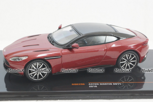Aston Martin DB 11 (2016), metallic red, MOC296, Ixo 1:43