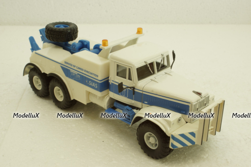 Краз-255Б БРО-200 Эвакуатор білий, Н945, Наш Автопром 1:43