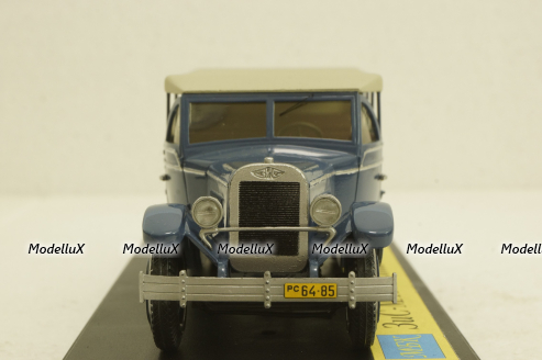 Зис-Мату Сочи закрытый 1949г. синий, МБК 1:43