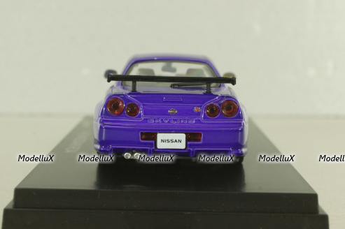 Nissan Skyline GT-R (R34) 1996, violet, EBBRO 1:43