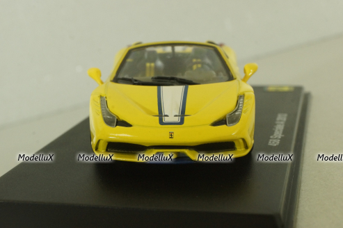 Ferrari 458 Speciale A 2013, yellow, Altaya 1:43