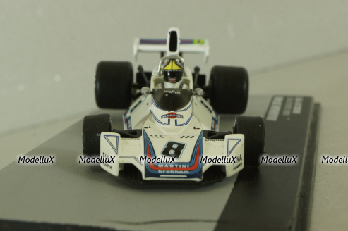 Brabham BT44B #8, J.Carlos, Brazil GP 1975, Altaya 1:43