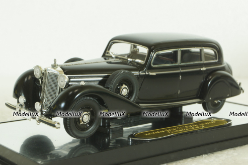 Mercedes 770 "Grosser Mercedes" Pulman Limousine 1938, black, PM43701, Signature Models 1:43