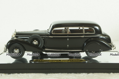 Mercedes 770 "Grosser Mercedes" Pulman Limousine 1938, black, PM43701, Signature Models 1:43