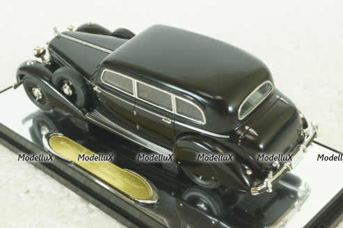 Mercedes 770 "Grosser Mercedes" Pulman Limousine 1938, black, PM43701, Signature Models 1:43
