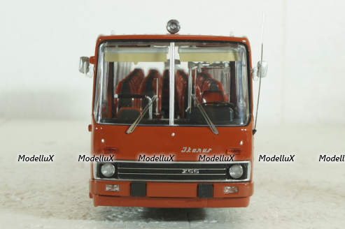 Икарус-255.70, красный, DEMPRICE 1:43 