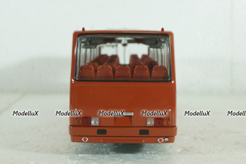 Икарус-255.70, красный, DEMPRICE 1:43 