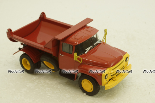 Зил-ММЗ-555 самосвал оранжевый, АвтоИстория 1:43