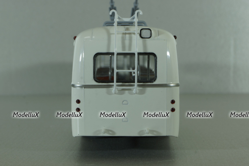 Зиу-5, троллейбус, белый, DEMPRICE 1:43
