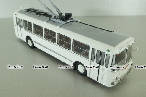 Зиу-5, троллейбус, белый, DEMPRICE 1:43