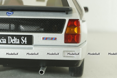 Lancia Delta S4 Stradale 1985, silver, 74772, AutoArt, 1:18