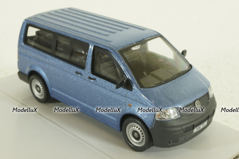 Volkswagen T5 Caravella Light Blue, Cararama 1:43