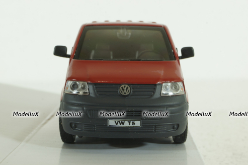 Volkswagen T5 red, Cararama 1:43