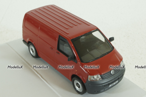 Volkswagen T5 red, Cararama 1:43
