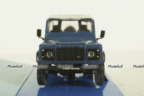 Land Rover Defender 110, blue, Cararama 1:43