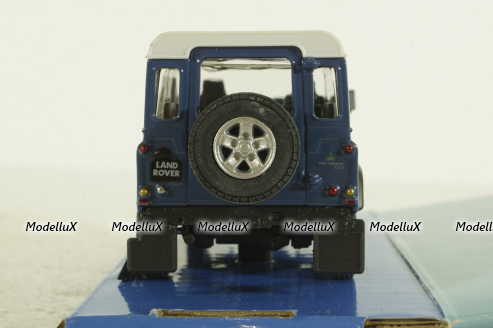 Land Rover Defender 110, blue, Cararama 1:43